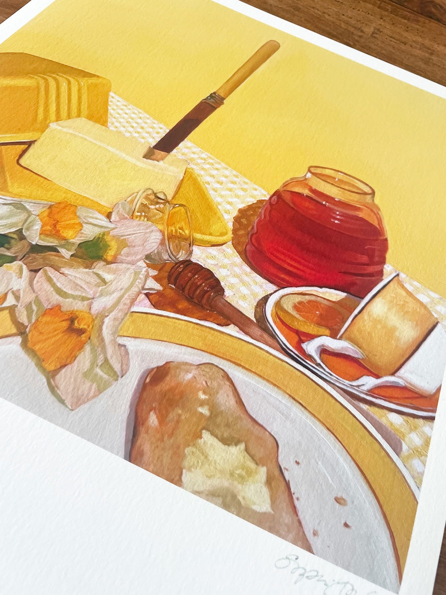 'Yellow' Still Life Limited Edition Fine Art Print