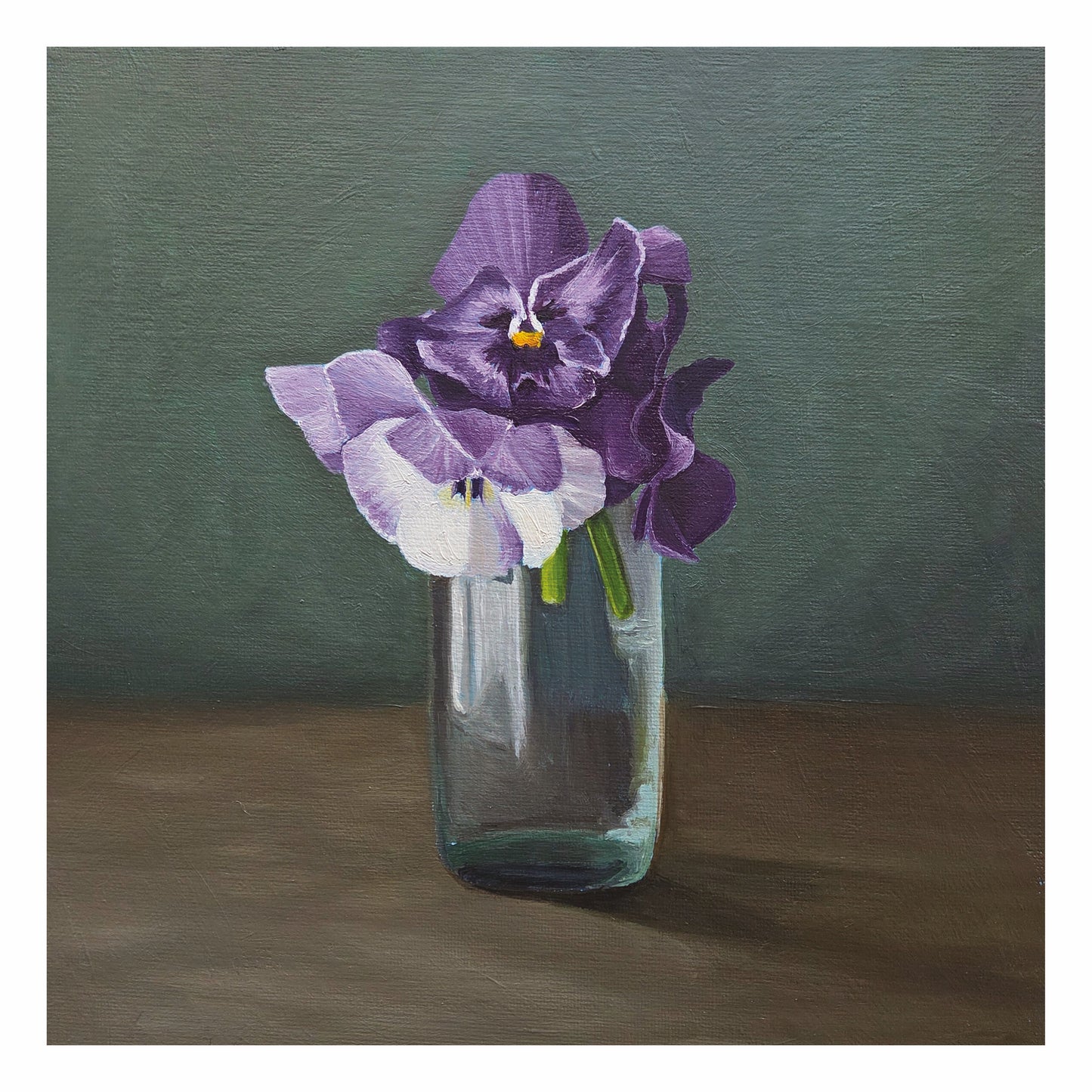 'Pansies' Artwork Digital Download